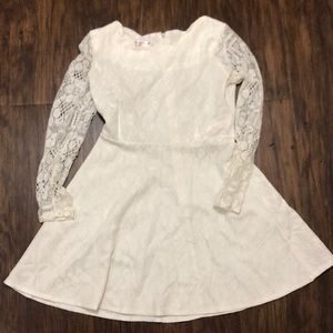 White floral dress for Kidz